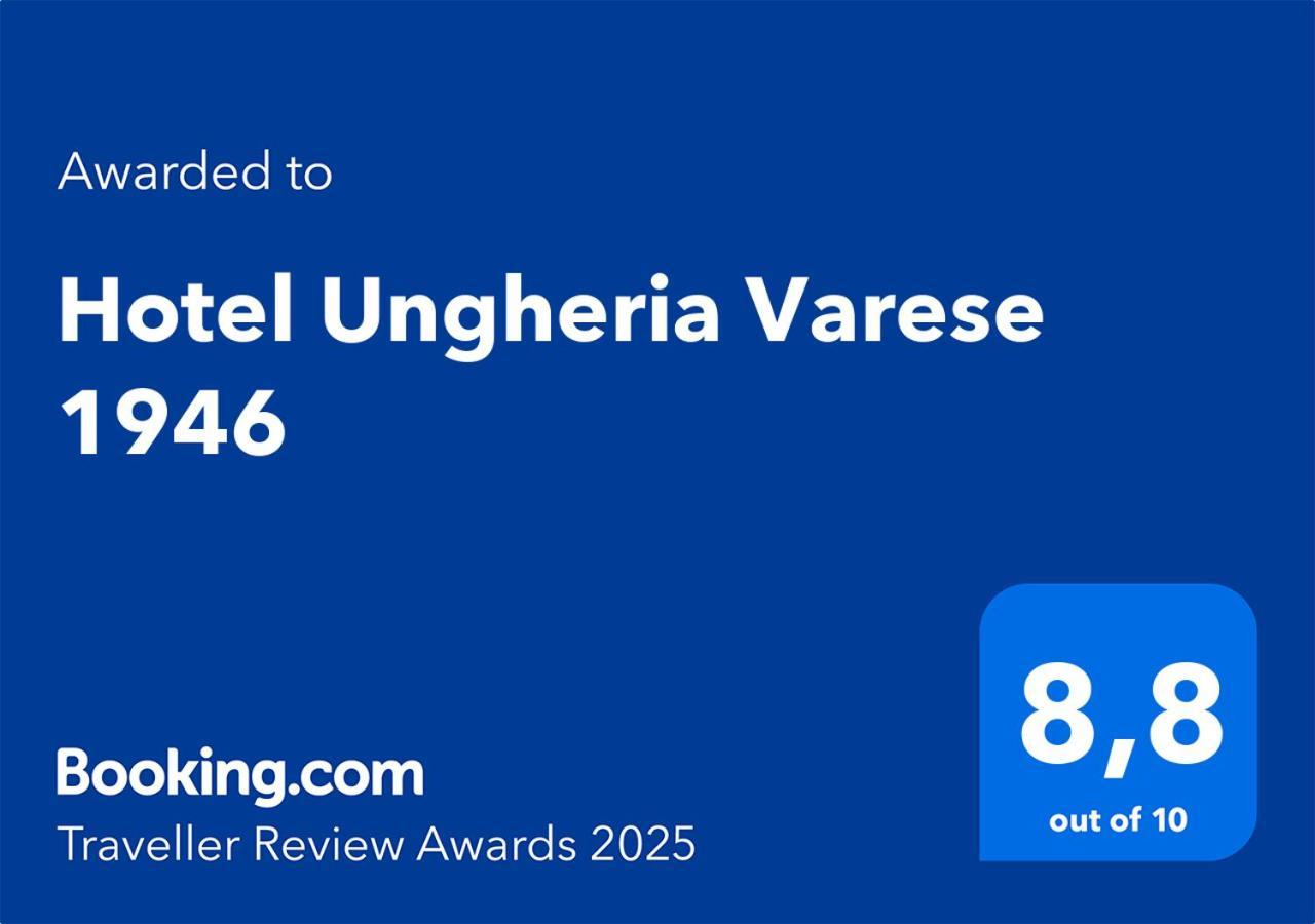 Hotel Ungheria Varese 1946 Bagian luar foto